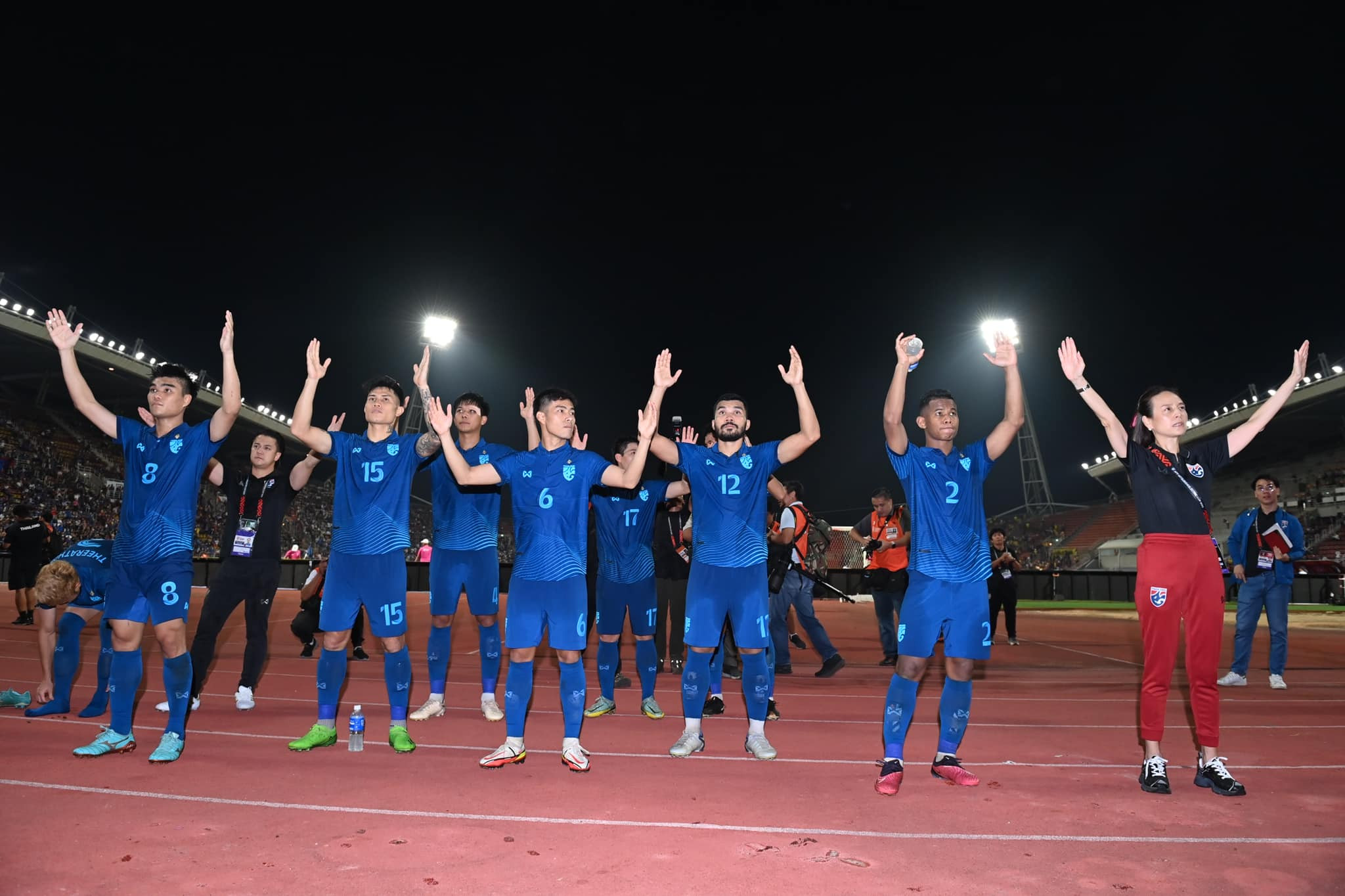 Tuyển Thái Lan toàn thắng 3 trận sân nhà ở AFF Cup 2022.