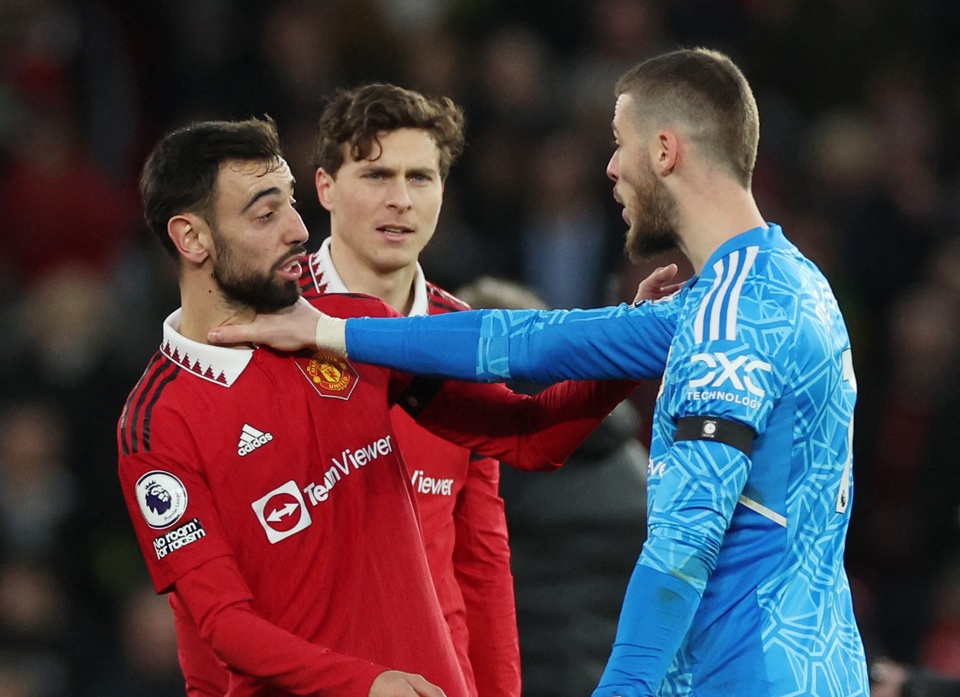Bruno Fernandes (Man United): Tiền vệ đội trưởng của MU ghi bàn từ chấm phạt đền và đóng góp 4 đường chuyền tạo cơ hội trong chiến thắng nghẹt thở trước Crystal Palace tại Old Trafford.