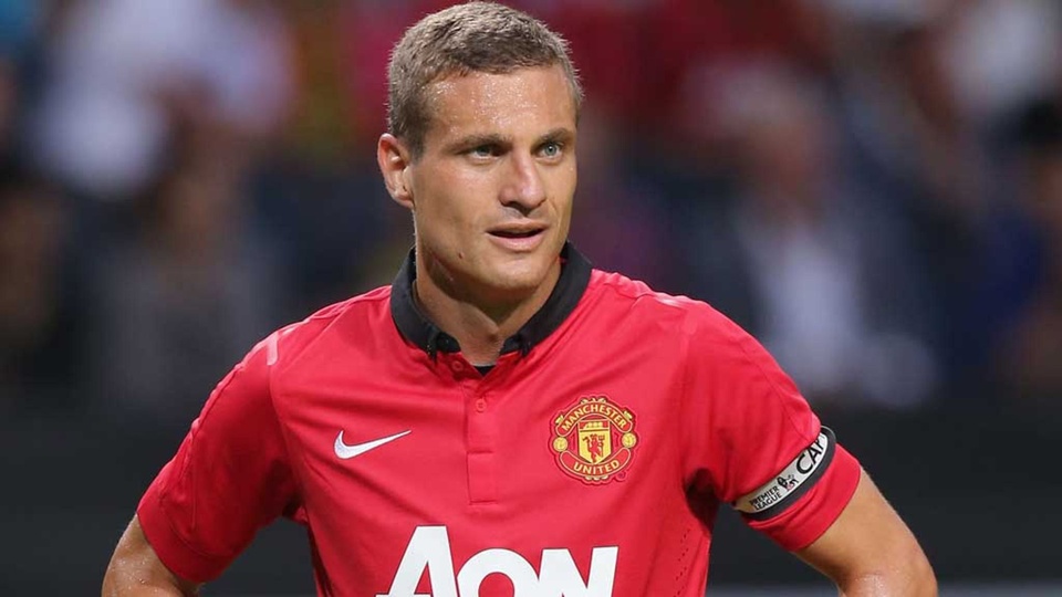 Vidic từng là trung vệ hàng đầu thế giới khi chơi cho MU. Ảnh: Sky Sports.