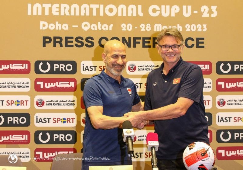 U23 Việt Nam và U23 Iraq quyết chơi cống hiến.