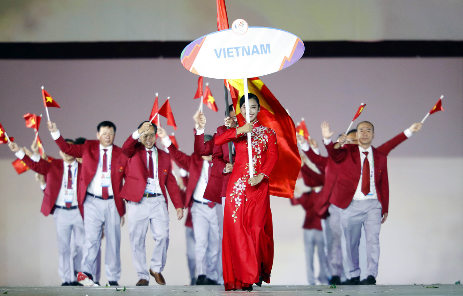 Đoàn TTVN dự SEA Games 32 với hơn 1.000 thành viên.