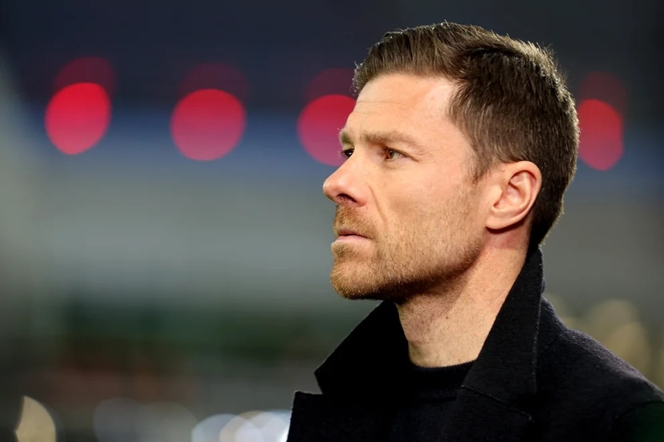 Xabi Alonso đang có mùa giải đáng nhớ với Bayer Leverkusen. Ảnh: Reuters