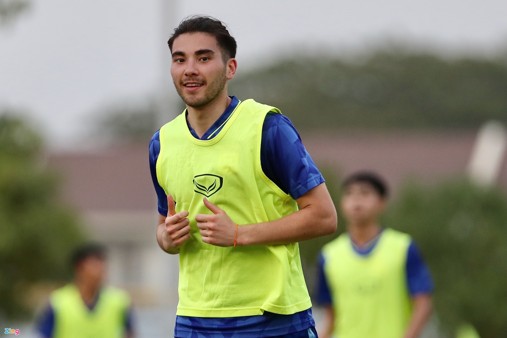 Roman Angot đang thi đấu cho Bahlinger SC (hạng Tư Đức).