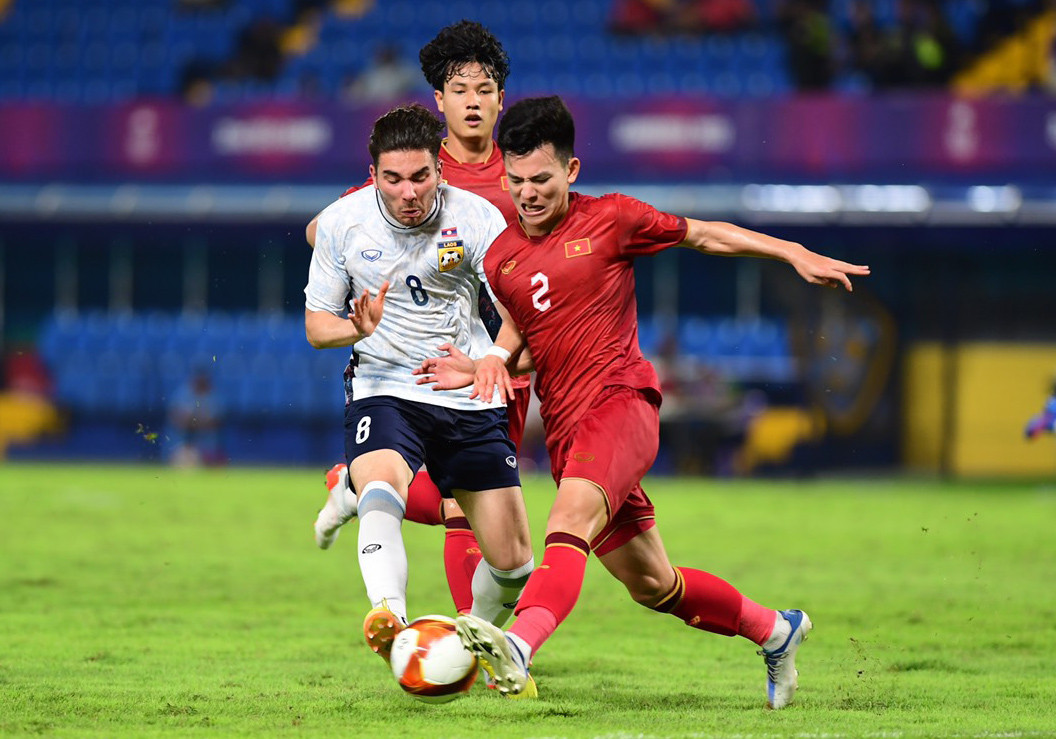 U22 Lào cho thấy sự tiến bộ rất nhanh.