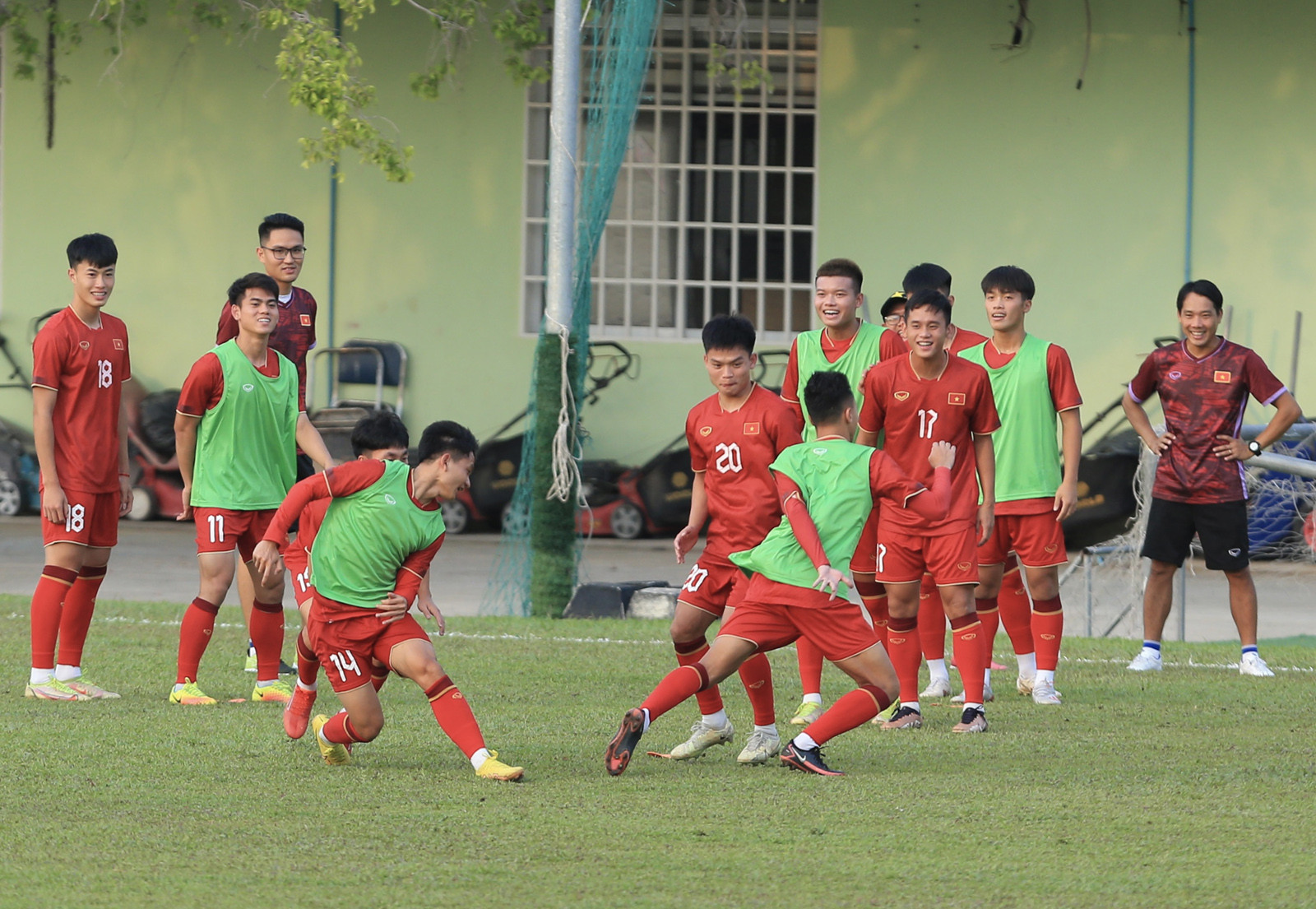 U22 Việt Nam có tinh thần rất thoải mái.
