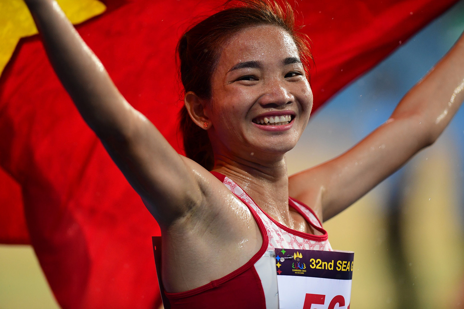 VĐV người Bắc Giang còn tham dự ở 2 nội dung nữa tại SEA Games là 1.500m và 3.000m vượt chướng ngại vật.