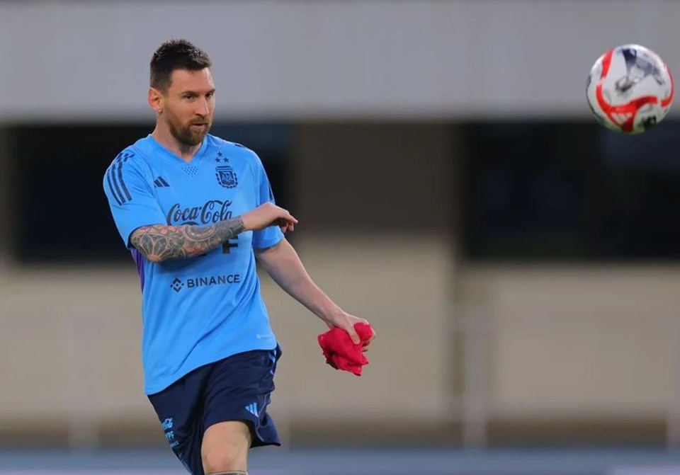 Lionel Messi cùng các đồng đội đang có mặt tại Bắc Kinh (Trung Quốc).