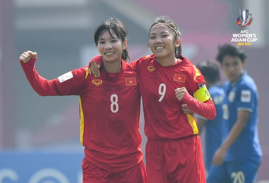 Thùy Trang và Huỳnh Như là hai trụ cột quan trọng ở tuyển nữ Việt Nam.