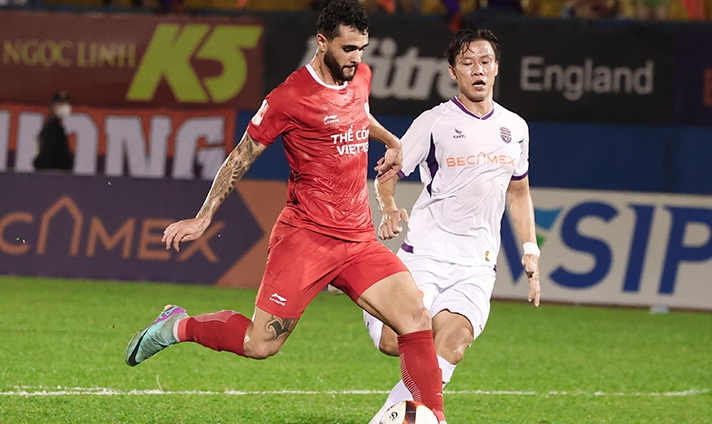 Ảnh bài viết Bình Dương hụt hơi sau trận hòa Thể Công Viettel, Khánh Hòa rơi tự do