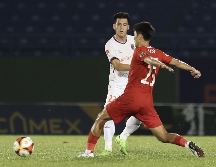 Tiến Linh có ngày thi đấu nhạt nhòa. Ảnh: Vietnamnet.