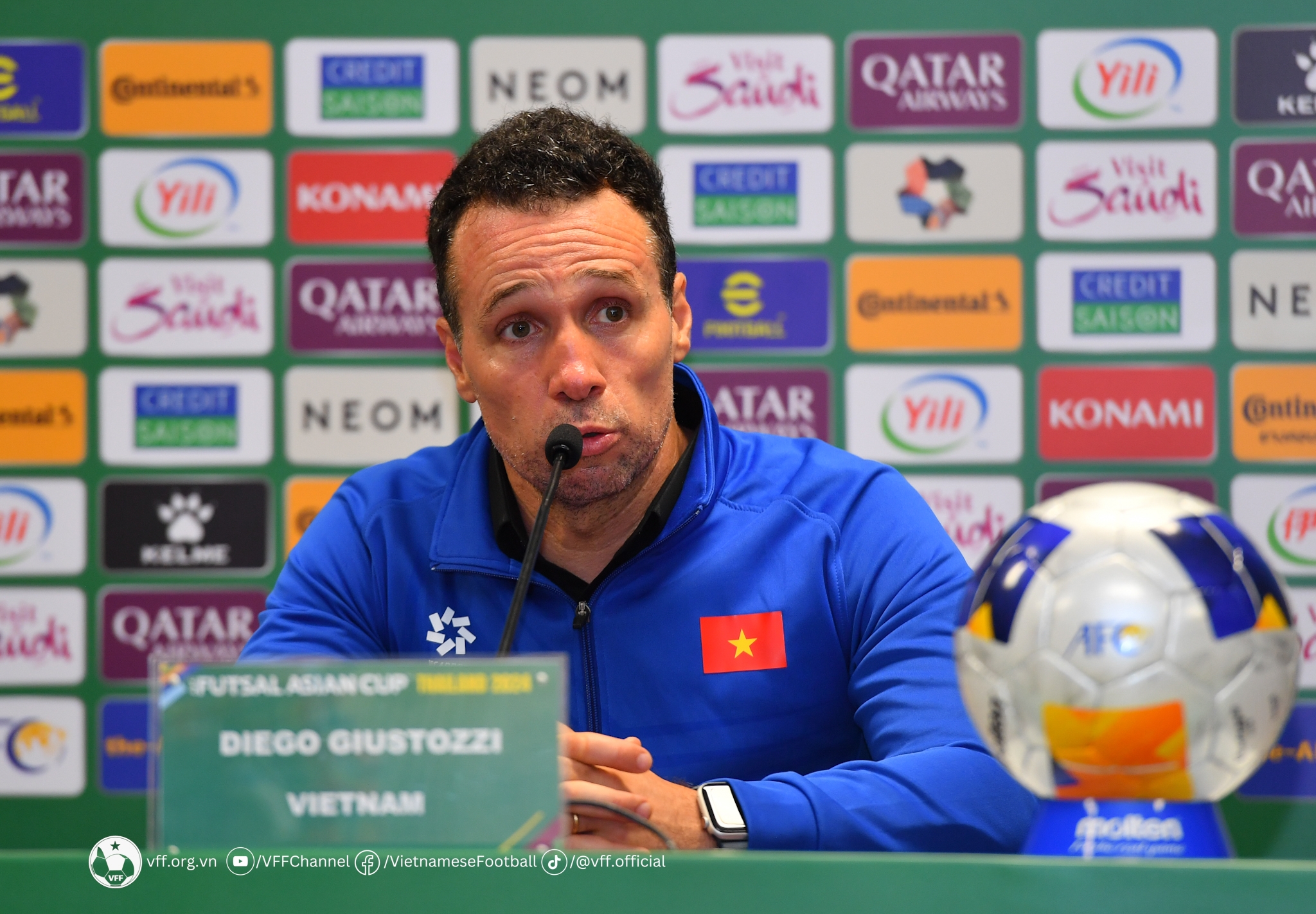 Ảnh bài viết HLV Giustozzi Diego Raul: Việt Nam vẫn còn cơ hội dự World Cup