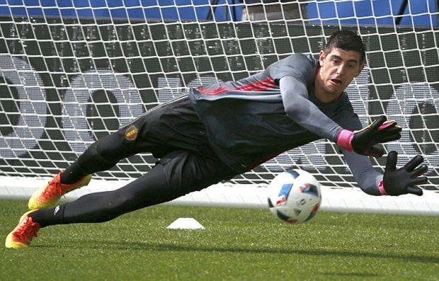 Thủ môn số 1 của tuyển Bỉ - Thibaut Courtois. Ảnh: Internet.