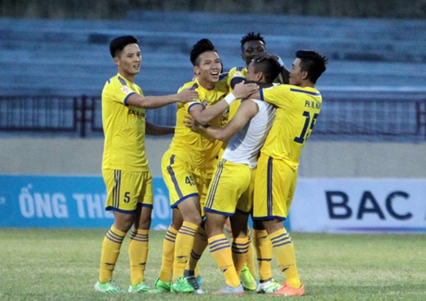 SLNA bất ngờ nhấn chìm Than Quảng Ninh. Ảnh: Internet.