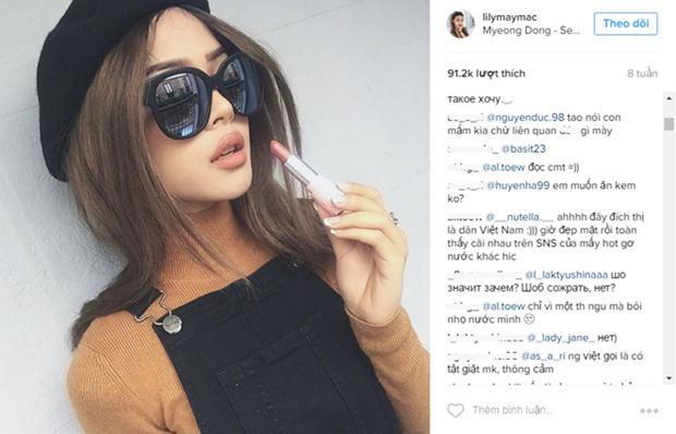 Nhiều người nổi tiếng, tỷ phú, ngôi sao, hot girl thế giới trở thành nạn nhân của dân mạng Việt Nam. Ảnh: Chụp màn hình.