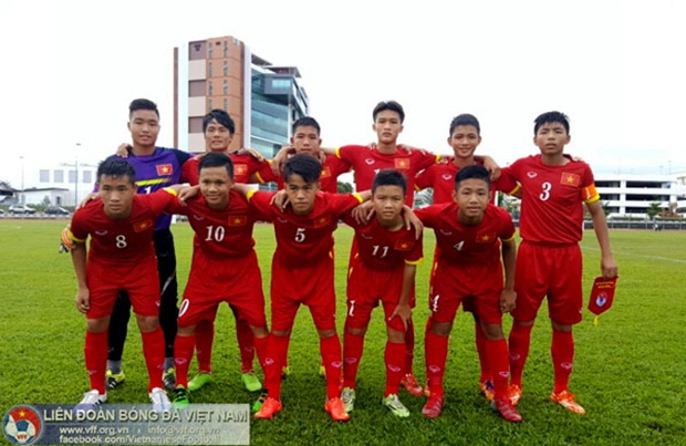 Ảnh bài viết U14 Việt Nam thắng trận đầu tại Festival U14 châu Á