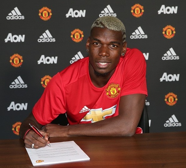 1. Paul Pogba (Juventus sang M.U, 110 triệu euro). Ảnh: Internet.