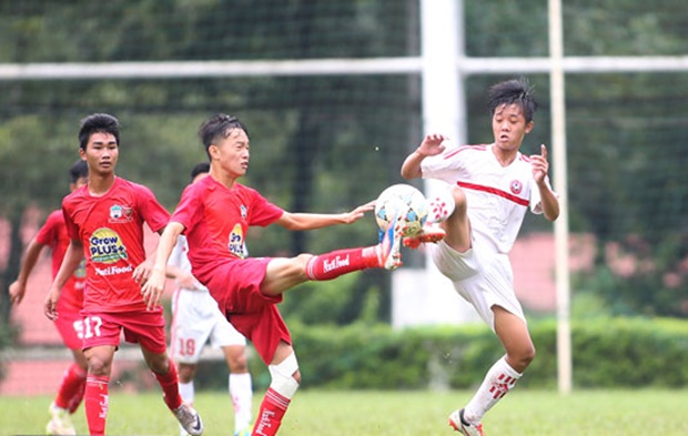 Ảnh bài viết U15 HAGL của bầu Đức nằm ở bảng A tại VCK U15 quốc gia 2016