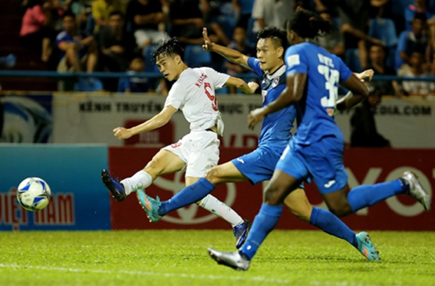 Văn Toàn cùng HAGL sớm trụ hạng thành công. Ảnh: Internet.