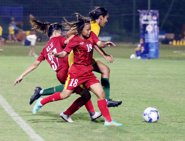 Ảnh bài viết Thất bại trước Australia, U16 nữ Việt Nam lỡ hẹn với VCK giải U16 nữ châu Á 2017