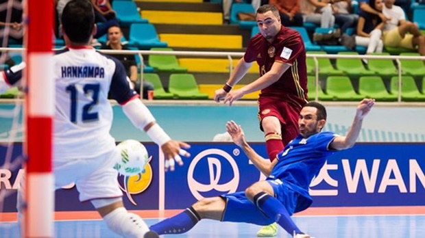 Ảnh bài viết Thái Lan suýt gây bất ngờ trước Nga tại World Cup Futsal 2016