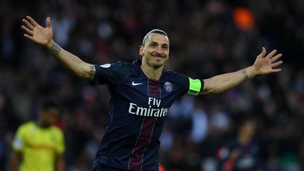 Ibra từng bị chê già khi tới PSG. Ảnh: Internet.