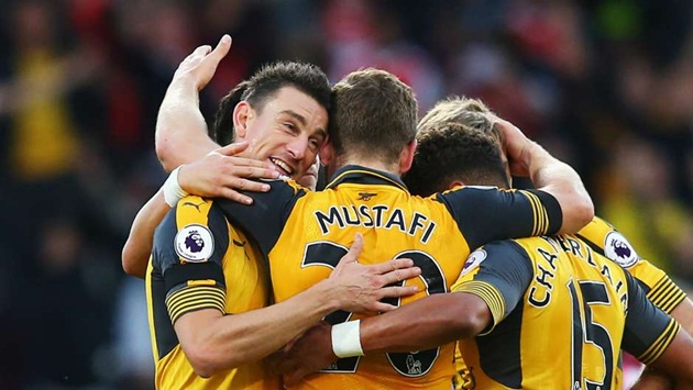 8. Arsenal – 381 triệu Euro. Ảnh: Internet.
