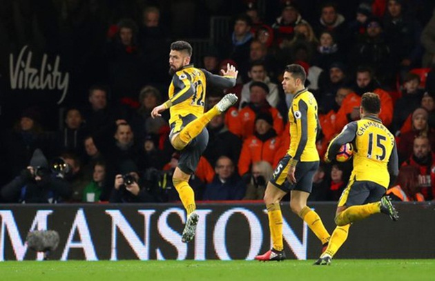 Ảnh bài viết Ăn mừng kiểu "bọ cạp", Giroud bị ném đá