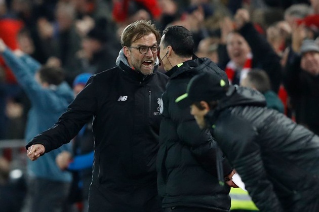 Ảnh bài viết Jurgen Klopp nổi điên, hét vào mặt trọng tài