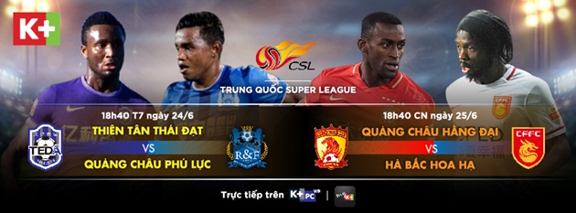 Ảnh bài viết Chinese Super League vòng 14: Xem tướng tài đọ sức