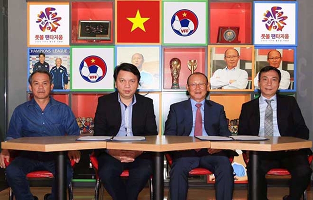 Ảnh bài viết Tiết lộ hợp đồng giữa VFF và thầy của Park Ji Sung