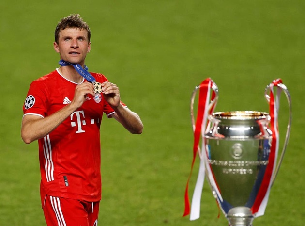 Muller cũng là nhân tố chủ chốt trong chiến tích lẫy lừng của Bayern tại Champions League 2019/20.
