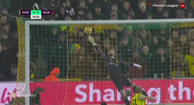 De Gea giải nguy cho Man Utd.
