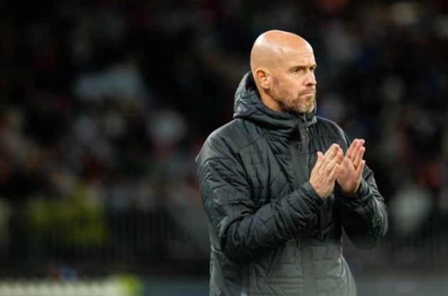 Ten Hag hài lòng với hàng công Man Utd.
