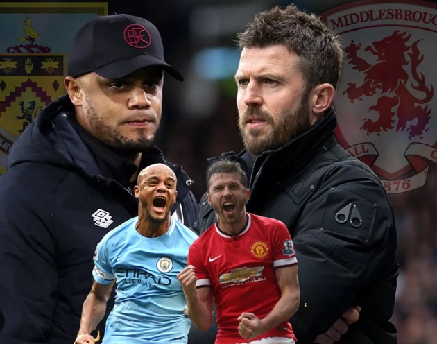 Carrick và Kompany đang tỏ ra mát tay ở xứ sương mù.