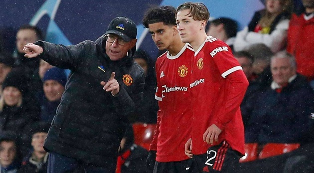 Iqbal có cơ hội ra mắt đội một M.U dưới thời Ralf Rangnick.