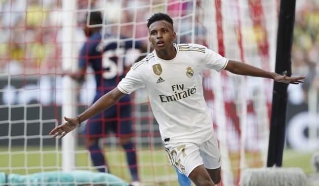 Rodrygo có thể bị đem cho mượn để "dọn đường" đón Neymar.
