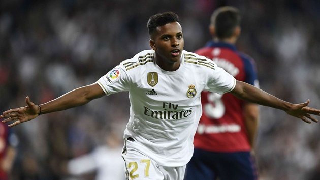 Rodrygo là cái tên đáng chú ý bên phía Real ở vòng đấu vừa qua.