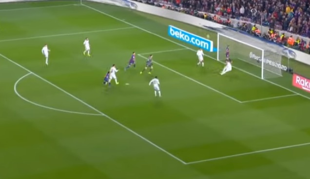 Ảnh bài viết Lăn xả hết mình, Ramos giúp Real thoát khỏi tay "tử thần Messi"