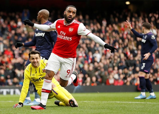 Kể từ khi chuyển đến chơi cho Arsenal, đến nay Alexandre Lacazette đã ghi được tổng cộng 45 bàn thắng sau 114 lần ra sân trên mọi mặt trận.