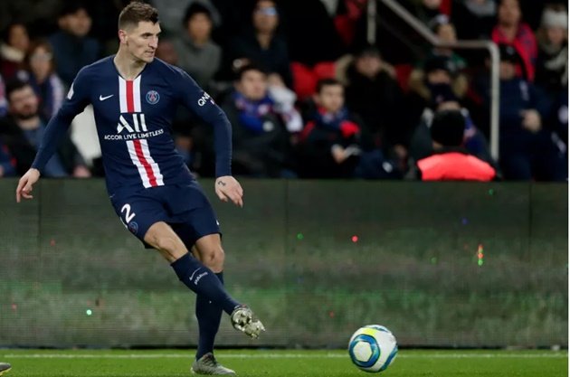 Meunier rất có thể sẽ chia tay PSG vào mùa hè.