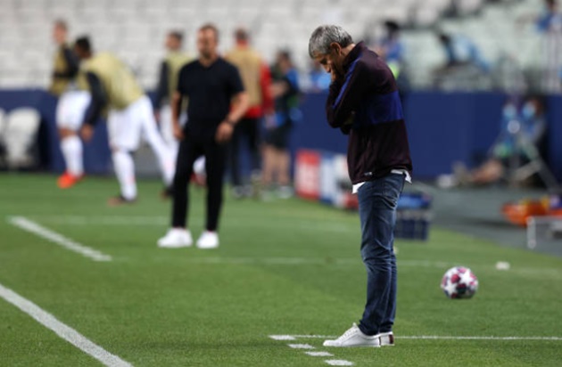 Ảnh bài viết Thảm bại trước Bayern, Barca ra quyết định sa thải Setien