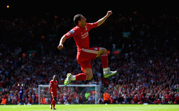 10. Maxi Rodriguez (Liverpool). Vào mùa giải 2010/11, ngôi sao người Argentina đã tạo nên một cú đúp thần thánh chỉ trong vòng 6 phút (từ phút thứ 1 đến phút thứ 7).
