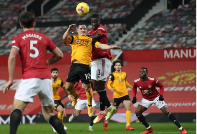 Bailly đã có một trận đấu ấn tượng.