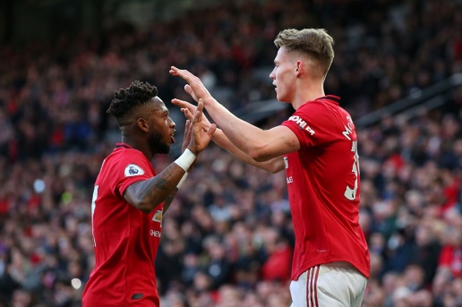 Với việc Man Utd muốn chuyển sang sử dụng sơ đồ 4-3-3, cơ hội sẽ chia đều cho bộ đôi Fred và Scott McTominay.