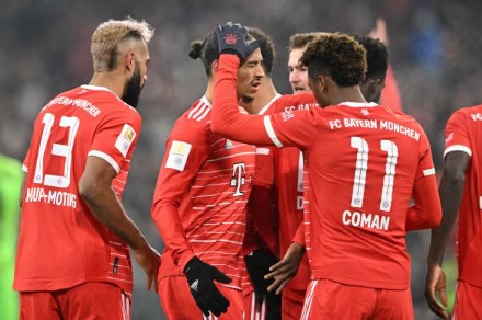 Bayern dẫn trước từ khá sớm.