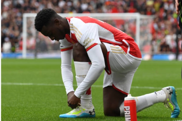Eddie Nketiah: 5 điểm. Nketiah chơi xông xáo nhưng không hiệu quả.