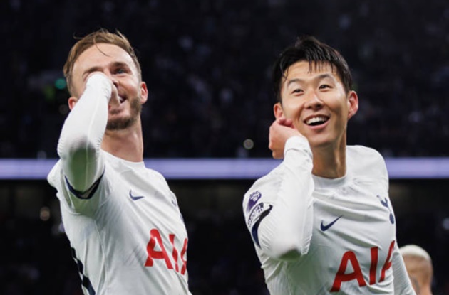 Cặp song sát hiện đang trở thành nỗi ám ảnh của hầu như mọi hàng phòng ngự tại Premier League. Sự sáng tạo của Maddison kết hợp cùng khả năng chọn vị trí và dứt điểm xuất sắc từ Son mang đến công thức chiến thắng cho Spurs.