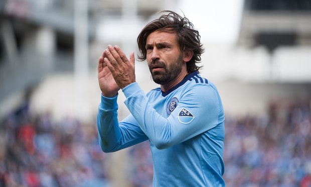 Pirlo trong màu áo New York City FC.