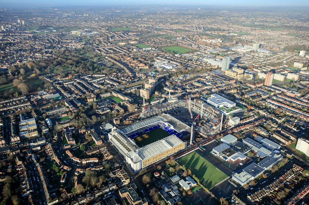 Nhìn từ trên cao, đây là khu vực Bắc thủ đô London (Anh)