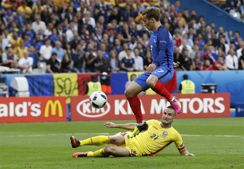 Antoine Griezmann (3/10) - Giống như trong trận chung kết Champions League, Griezmann đã đánh mất chính mình và bỏ lỡ khá nhiều cơ hội ngon ăn dù được đồng đội hỗ trợ rất triệt để. Ảnh: Internet.